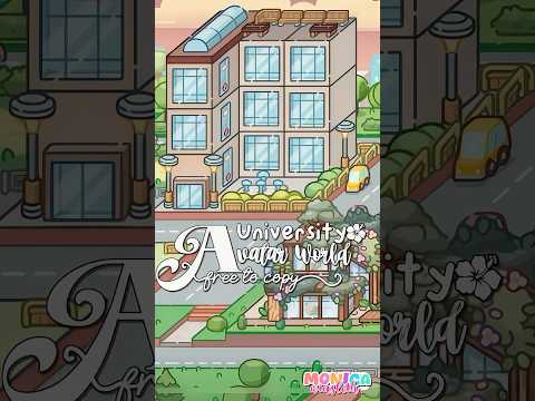 Avatar World University - Free to copy City Maker #avatarworld