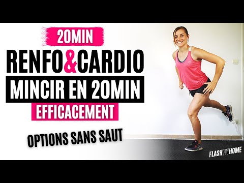 STRENGTH & CARDIO to SLIM in 20 min 💪🏼 HIIT Options NO JUMPING ✅