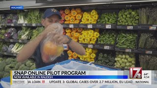 Raleigh Walmart stores part of online shopping SNAP pilot program