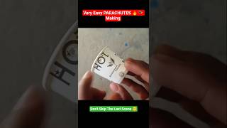 How To Make a Parachute at Home ✂️ | Super Easy & Fun DIY Project for Kids #ParachuteDIY #EasyCraf