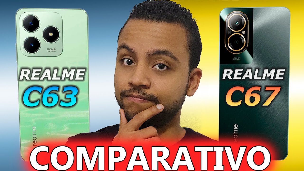 Realme C63 vs Realme C67 Muda Muito? Qual o Melhor?