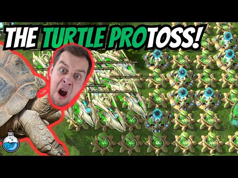 I am the UNBREAKABLE TURTLE PROTOSS! | StarCraft 2