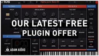 Video thumbnail for Tracktion's RetroMod 106: The Latest FREE MyADAM Synth Plugin | ADAM Audio by ADAM Audio