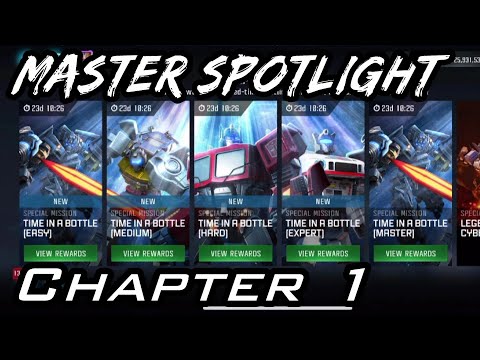 Time in a Bottle - Master Spotlight | Chapter 1 - Transformers: Forged to Fight