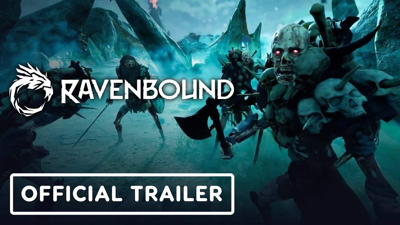 Обложка видео Тейлер ролевого экшена с элементами рогалика Ravenbound