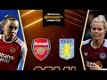 Arsenal v Aston Villa | Full Match | FA Women's Continental Tyres League Cup Semi-Final | 6 Mar 2024