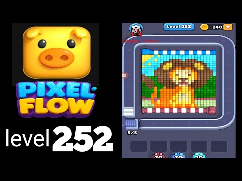 Pixel Flow Level 252 Walkthrough