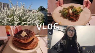 ３０代社会人の日常VLOG｜平凡な日常こそ最高な幸せ🌸｜ゆるく生きたい🪴｜簡単な自炊,購入品