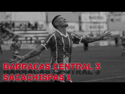 Barracas Central 3 - Sacachispas 1 | Goles | Fecha 34 | B Metro 2017/18