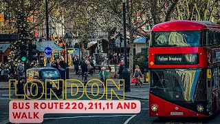 🌆 An Autumnal London Odyssey: White City to Waterloo via Bus & Twilight Walk