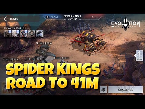Guide to 40m+ Points Spider Kings Event | Eternal Evolution