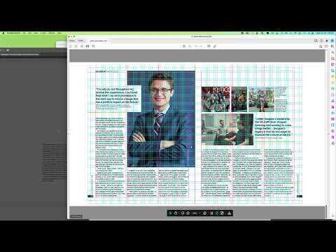 Exercise2: Getting Started in InDesign recreating a magazine layout