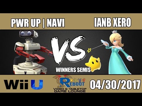 PWR Up | Navi (R.O.B.) vs IANB Xero (Rosalina & Luma) - Wii U Winners Semis Reboot