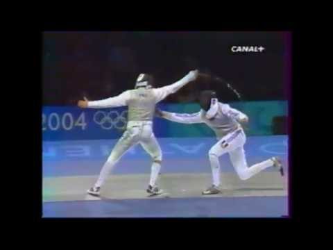 JO Athènes 2004 - FH Finale Guyart (FRA) vs Sanzo (ITA)