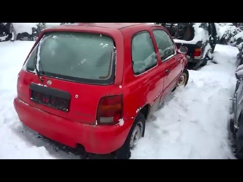 Car recycler parts Nissan Micra, K11 1992.01 - 1997.07 1.3 16V 55kW Gasoline Mechanical Hatchback