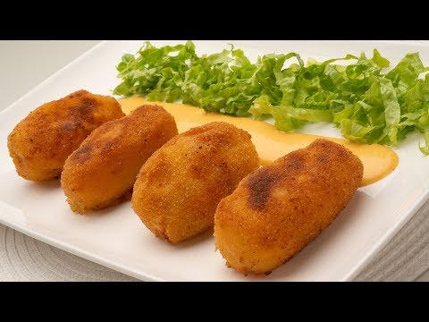 Croquetas de patata, txistorra y queso - Karlos Arguiñano en tu cocina