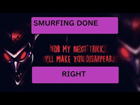 Smurfing in low elo OTP Shaco