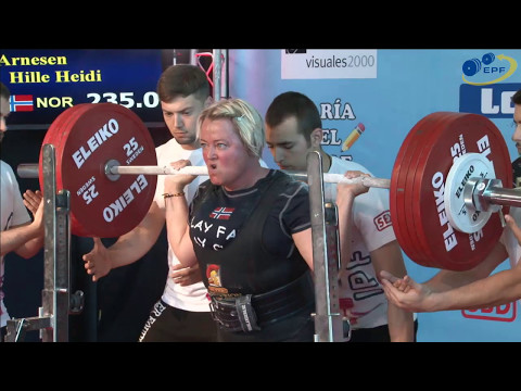 Open Women, 84 & 84+ kg - European Equipped Powerlifting Championships 2017