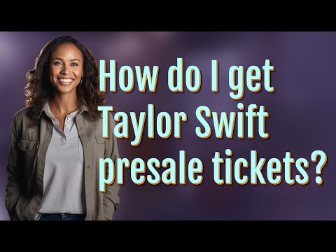 Taylor Swift Presale Registration