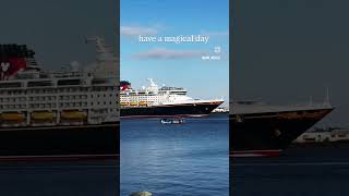 Disney Wonder Departing San Diego - April 21 2025