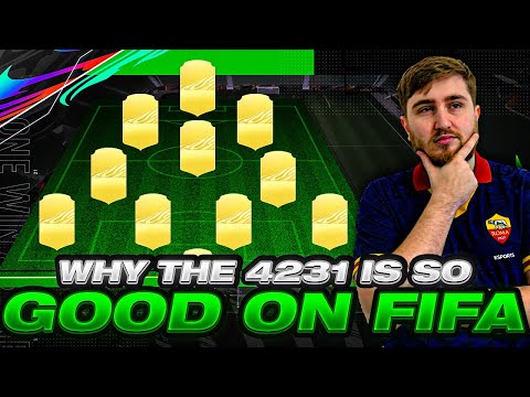 WHY THE 4231 IS SO GOOD IN FIFA 21? PRO 4231 CUSTOM TACTICS + INSTRUCTIONS