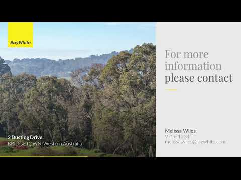 3 Dusting Drive, Bridgetown, WA 6255, 0 habitaciones, 0 baños, Section