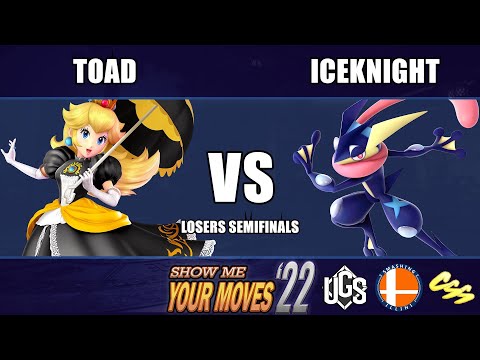 Show Me Your Moves 22  -  Losers Semifinals  -  Burst(Sephiroth) Vs. IceKnight(Greninja)