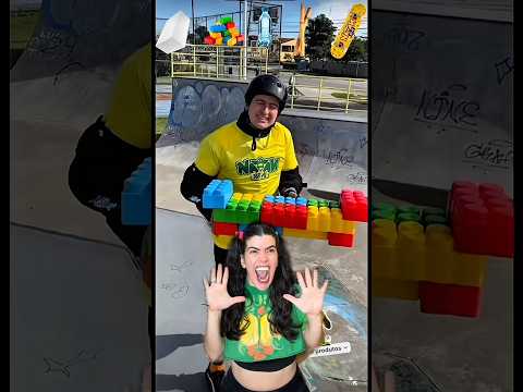 Quebraram o skate dos meninos #infantil #shorts #crianças