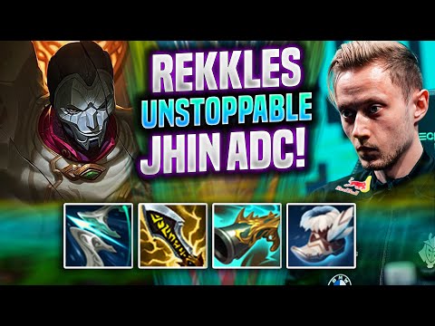 REKKLES IS UNSTOPPABLE WITH JHIN! - G2 Rekkles Plays Jhin ADC vs Cassiopeia! | Patch 11.22