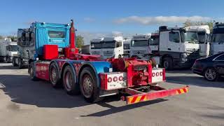 Mercedes-Benz Antos 3243/8x2/HIAB XR24/Lenk + Liftachse/256tkm emelőhorgos teheraut&oacute; | K&eacute;p 4 - Autoline