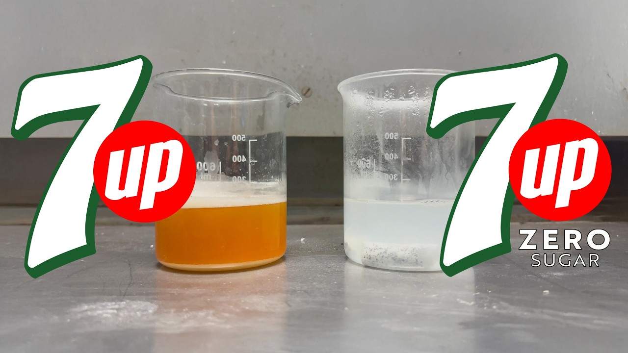 Lithium dropped in 7 Up (the Zero Sugar version) - Periodic Table of Videos
