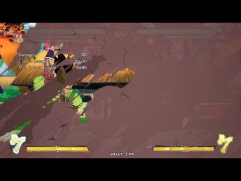 Dragon Ball FighterZ - Master Roshi 100% Combo (Spark; 7 Bars)