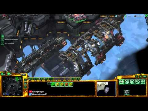 LotV Ladder Game #13 - Gold Mech TvT, Mech vs Bio/Air on Orbital Shipyard