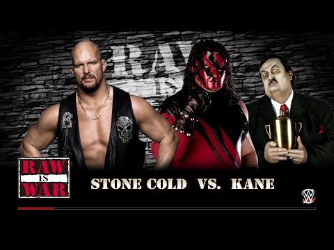wwe 2k16 showcase stone cold steve austin vs kane @gamingretrotv2439​