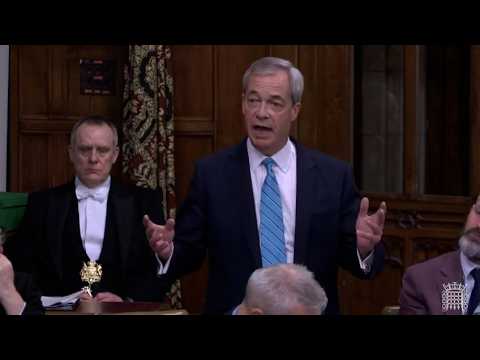 Farage Calls for Change in the Law.