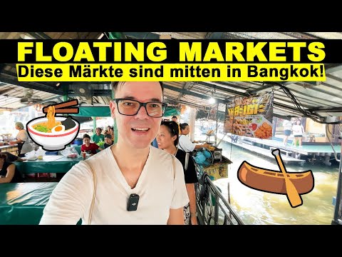 🤫 4 hidden floating markets in Bangkok 🛶 without a tour guide, on your own! 🍜 THAILAND VLOG 126