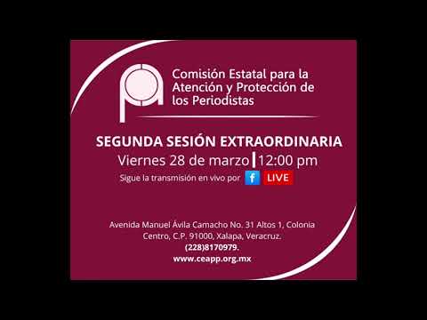 Segunda Sesión Extraordinaria