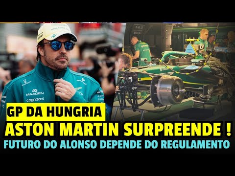 ASTON MARTIN SURPREENDE E BATE RECORDE DE ATUALIZAÇÕES! ALONSO REVELA SEU FUTURO
