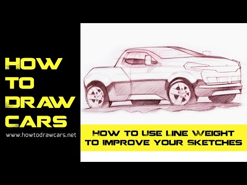 Pro Designer Secret to Better Car Design Sketches Right Now!