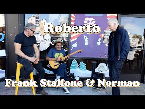 Frank Stallone & Norman with Roberto!!!