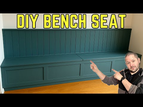 How to build a bench seat