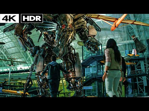 Transformers 2 : Revenge Of The Fallen - Jetfire Wakes Up Scene 4k HDR