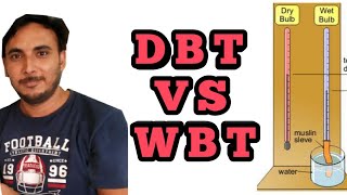 Dry And Wet Bulb Temperature (हिन्दी ) || DBT and WBT in hindi || Dry bulb temperature in Hindi