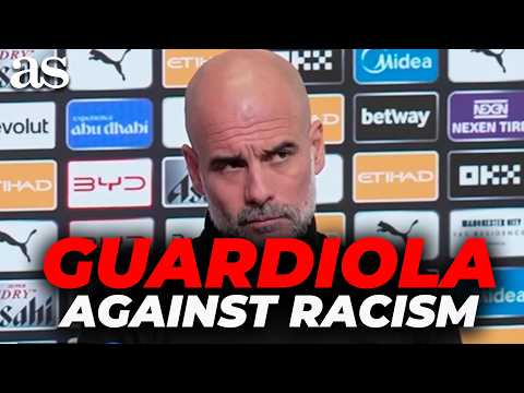 GUARDIOLA delivers STRONG MESSAGE on RACISM after Vinicius Jr ABUSE