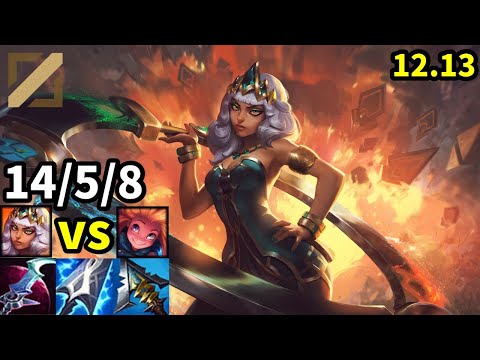 Qiyana Mid vs Zoe - KR Master | Patch 12.13
