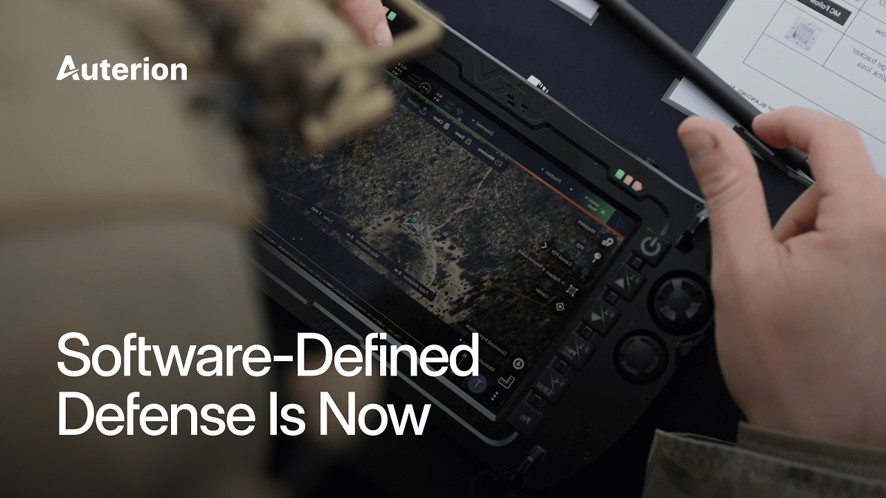 Software-Defined Defense Is Now | Auterion