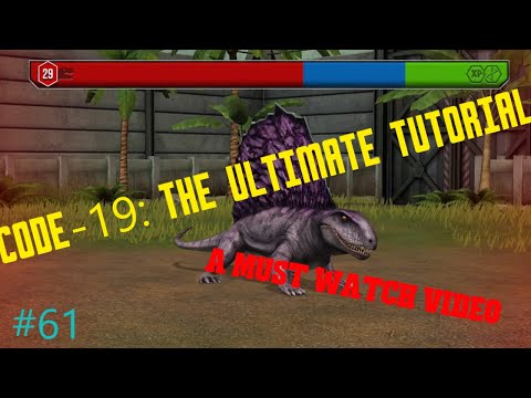 CODE 19: THE ULTIMATE TUTORIAL | #61 #jurassicworldthegame