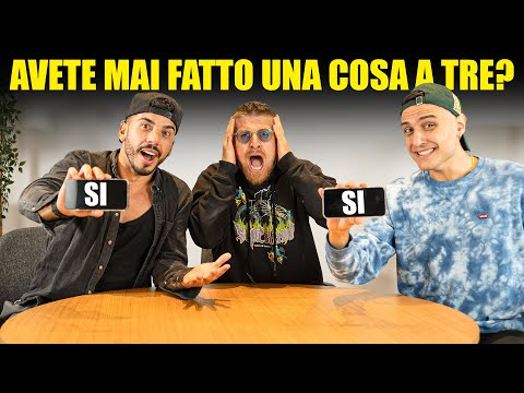 QUANTO CONOSCI DAVVERO I TUOI AMICI? - AVETE MAI FATTO UNA COSA A TRE? (SONO TROPPO DELUSO DA LORO)