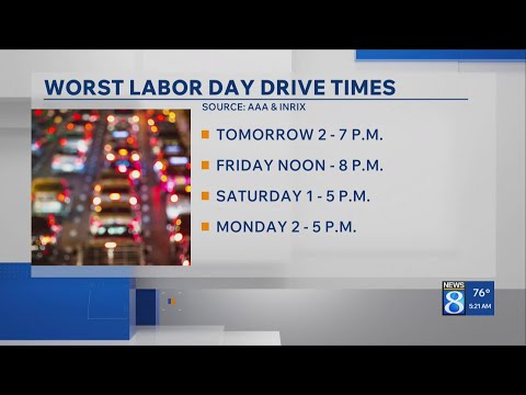 MDOT: Road construction pauses for Labor Day weekend
