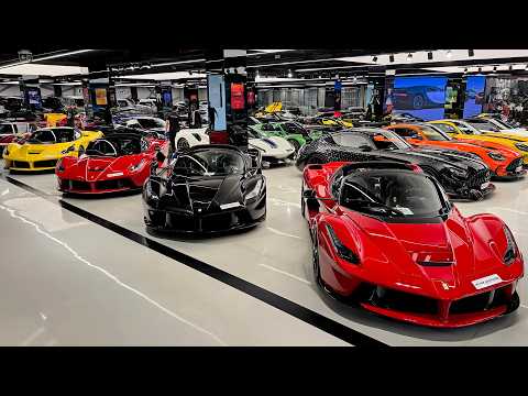 BEST OF DUBAI Supercar Showrooms 2025!